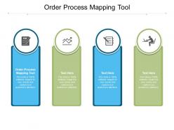 Order process mapping tool ppt powerpoint presentation professional example file cpb