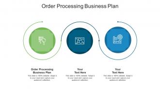 Order processing business plan ppt powerpoint presentation graphics cpb