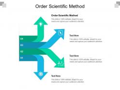 Order scientific method ppt powerpoint presentation summary graphics example cpb