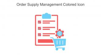Order Supply Management Colored Icon In Powerpoint Pptx Png And Editable Eps Format