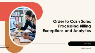 Order To Cash Sales Processing Billing Exceptions And Analytics PPT Sample AT