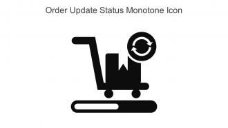Order Update Status Monotone Icon In Powerpoint Pptx Png And Editable Eps Format