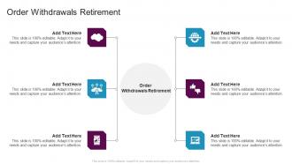 Order Withdrawals Retirement In Powerpoint And Google Slides Cpb