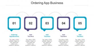 Ordering App Business Ppt Powerpoint Presentation Gallery Background Cpb