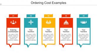 Ordering Cost Examples Ppt Powerpoint Presentation Pictures Inspiration Cpb