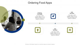 Ordering Food Apps In Powerpoint And Google Slides Cpb