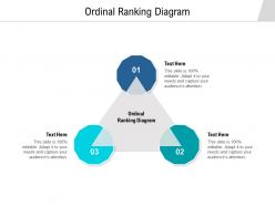 Ordinal ranking diagram ppt powerpoint presentation file graphics design cpb