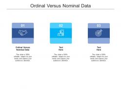 Ordinal versus nominal data ppt powerpoint presentation tips cpb