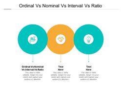Ordinal vs nominal vs interval vs ratio ppt powerpoint presentation infographic template cpb
