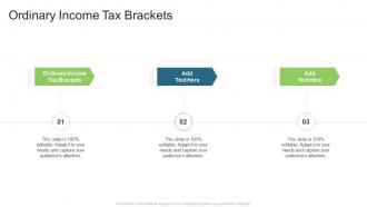 Ordinary Income Tax Brackets In Powerpoint And Google Slides Cpb