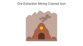 Ore Extraction Mining Colored Icon In Powerpoint Pptx Png And Editable Eps Format