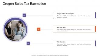 Oregon Sales Tax Exemption In Powerpoint And Google Slides Cpb