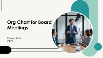 Org Chart For Board Meetings PPT Guidelines AT