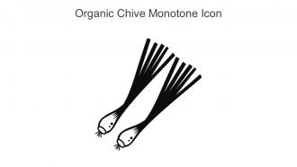 Organic Chive Monotone Icon In Powerpoint Pptx Png And Editable Eps Format