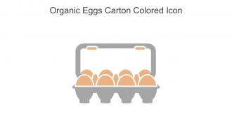 Organic Eggs Carton Colored Icon In Powerpoint Pptx Png And Editable Eps Format