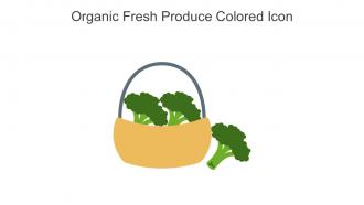 Organic Fresh Produce Colored Icon In Powerpoint Pptx Png And Editable Eps Format