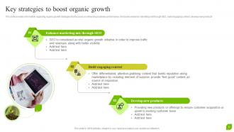Organic Growth As Effective Business Strategy Powerpoint Ppt Template Bundles Strategy MD Best Captivating