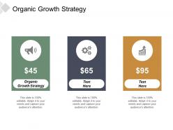 Organic growth strategy ppt powerpoint presentation file example topics cpb