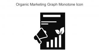Organic Marketing Graph Monotone Icon In Powerpoint Pptx Png And Editable Eps Format