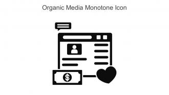 Organic Media Monotone Icon In Powerpoint Pptx Png And Editable Eps Format