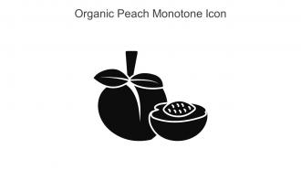 Organic Peach Monotone Icon In Powerpoint Pptx Png And Editable Eps Format