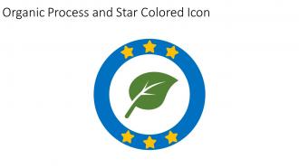 Organic Process And Star Colored Icon In Powerpoint Pptx Png And Editable Eps Format
