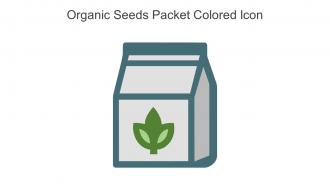 Organic Seeds Packet Colored Icon In Powerpoint Pptx Png And Editable Eps Format