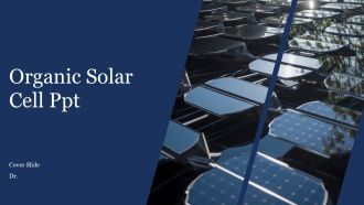 Organic Solar Cell PPT Example ACP
