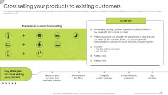 Organic Strategy To Help Business Cross Selling Your Products To Existing Customers