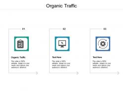 Organic traffic ppt powerpoint presentation ideas visuals cpb