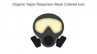 Organic Vapor Respirator Mask Colored Icon In Powerpoint Pptx Png And Editable Eps Format