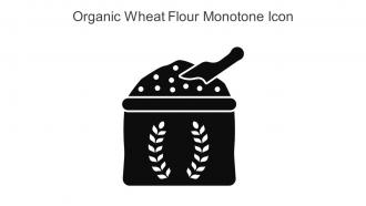 Organic Wheat Flour Monotone Icon In Powerpoint Pptx Png And Editable Eps Format