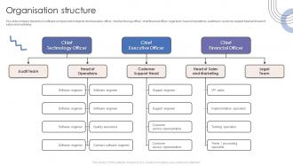 Organisation Structure Software Products And Services Company Profile Ppt Slides Inspiration