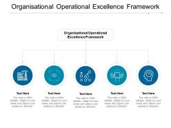 Organisational operational excellence framework ppt powerpoint presentation infographic template example cpb