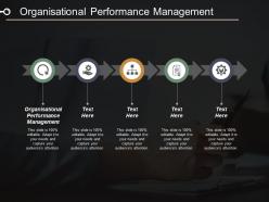 Organisational performance management ppt powerpoint presentation portfolio background image cpb