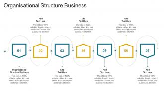 Organisational Structure Business In Powerpoint And Google Slides Cpb