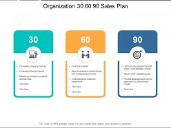 Organization 30 60 90 sales plan