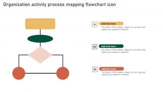 Organization Activity Process Mapping Flowchart Icon