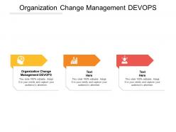Organization change management devops ppt powerpoint presentation pictures slide download cpb