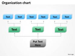 Organization chart boxes 5 3