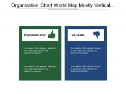 Organization chart world map mostly vertical communication database marketing