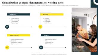Organization Content Idea Generation Venting Tools