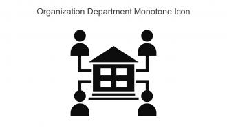 Organization Department Monotone Icon In Powerpoint Pptx Png And Editable Eps Format