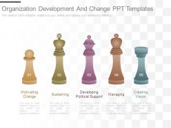 Organization development and change ppt templates