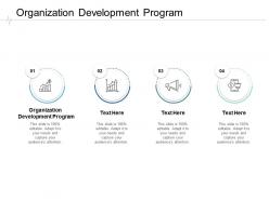 Organization development program ppt powerpoint presentation layouts cpb