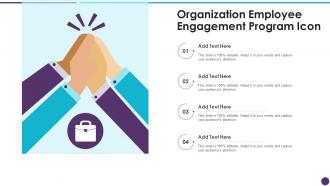 Organization Employee Engagement Program Icon