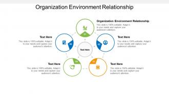 Organization environment relationship ppt powerpoint presentation infographics styles cpb