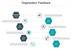 Organization feedback ppt powerpoint presentation slides tips cpb