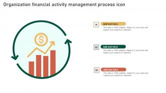 Organization Financial Activity Management Process Icon