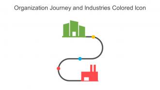 Organization Journey And Industries Colored Icon In Powerpoint Pptx Png And Editable Eps Format